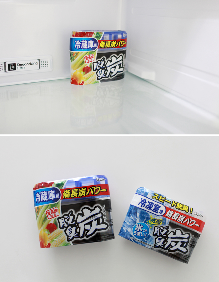 일본수입 초강력 냉장고/냉동실 숯 살균 탈취제-세트구매시 추가할인-